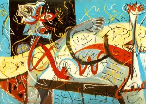 jackson pollock stenographic figure 1942