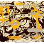 Yellow, Grey, Black - Jackson Pollock